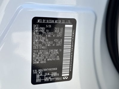 2027 INFINITI QX80 Luxe 2WD