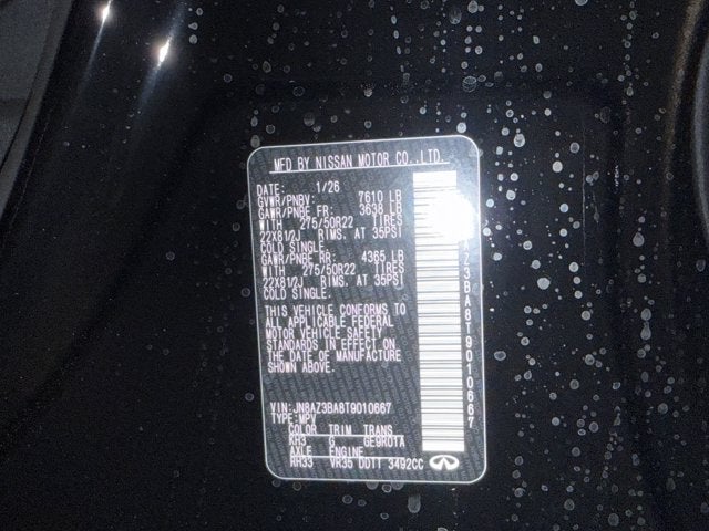 2026 INFINITI QX80 Luxe 2WD