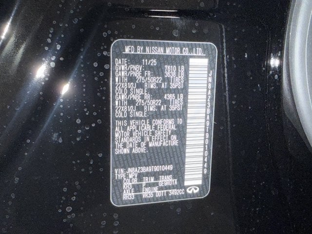 2026 INFINITI QX80 Luxe 2WD