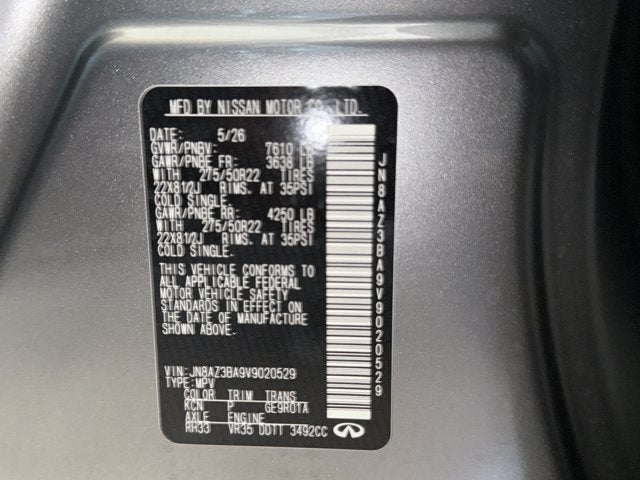 2027 INFINITI QX80 Luxe 2WD