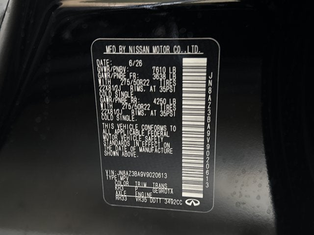 2027 INFINITI QX80 Luxe 2WD