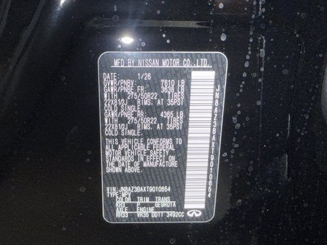 2026 INFINITI QX80 Luxe 2WD