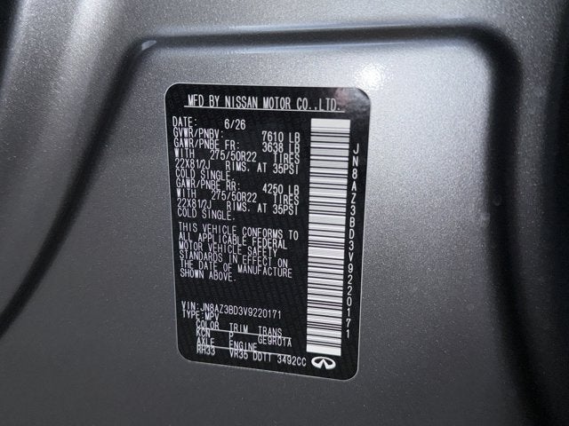 2027 INFINITI QX80 Luxe 2WD