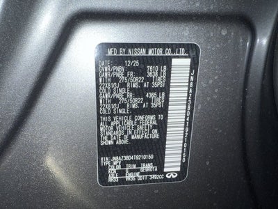 2026 INFINITI QX80 Luxe 2WD