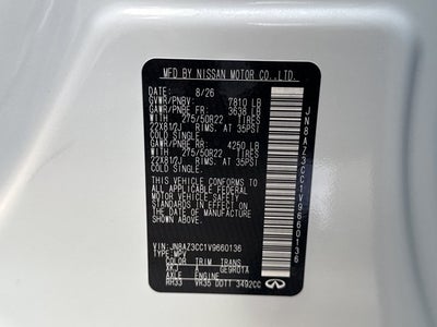 2027 INFINITI QX80 Autograph 4WD