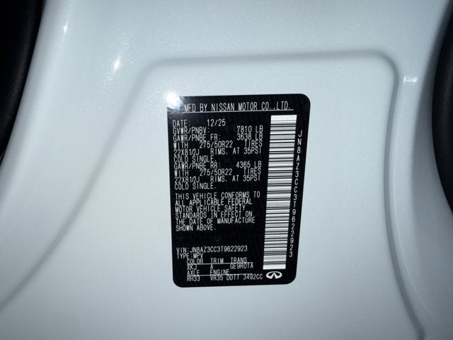 2026 INFINITI QX80 Autograph 4WD