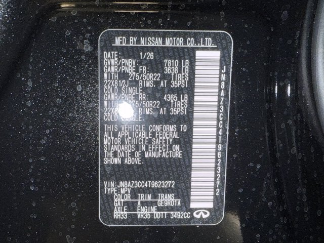 2026 INFINITI QX80 Autograph 4WD