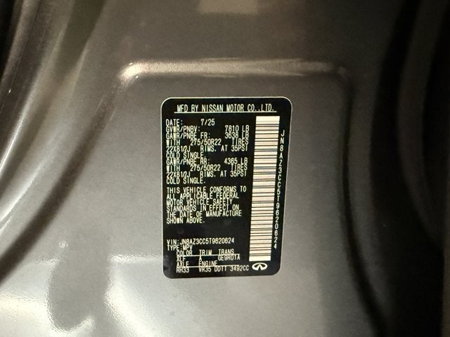 2026 INFINITI QX80 Autograph 4WD