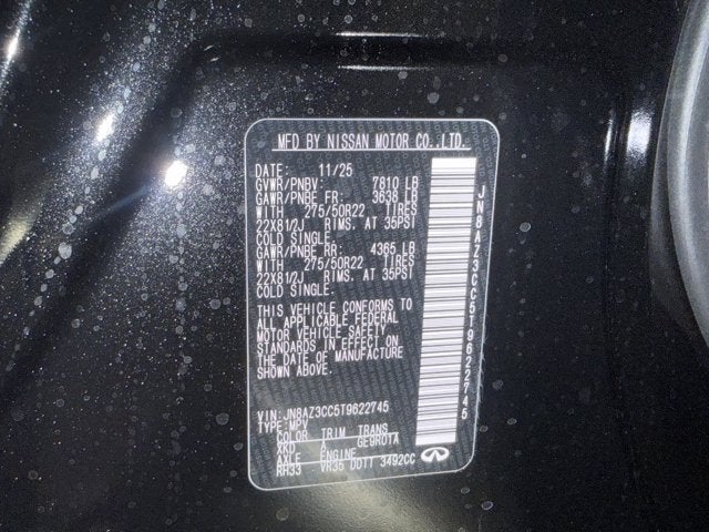 2026 INFINITI QX80 Autograph 4WD