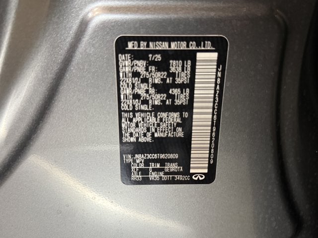 2026 INFINITI QX80 Autograph 4WD