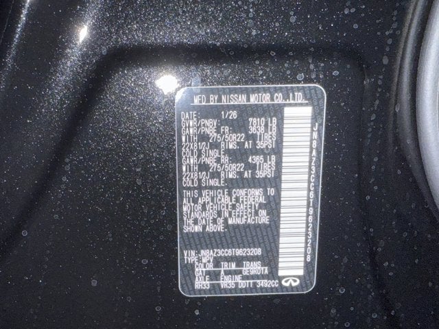 2026 INFINITI QX80 Autograph 4WD