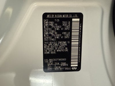 2026 INFINITI QX80 Autograph 4WD