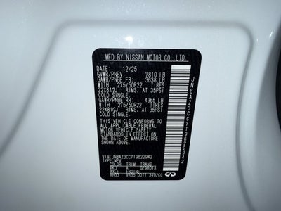 2026 INFINITI QX80 Autograph 4WD