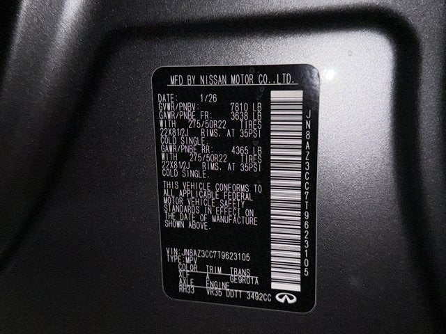 2026 INFINITI QX80 Autograph 4WD