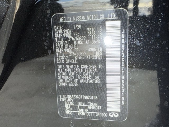 2026 INFINITI QX80 Autograph 4WD