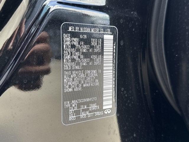 2027 INFINITI QX80 Autograph 4WD