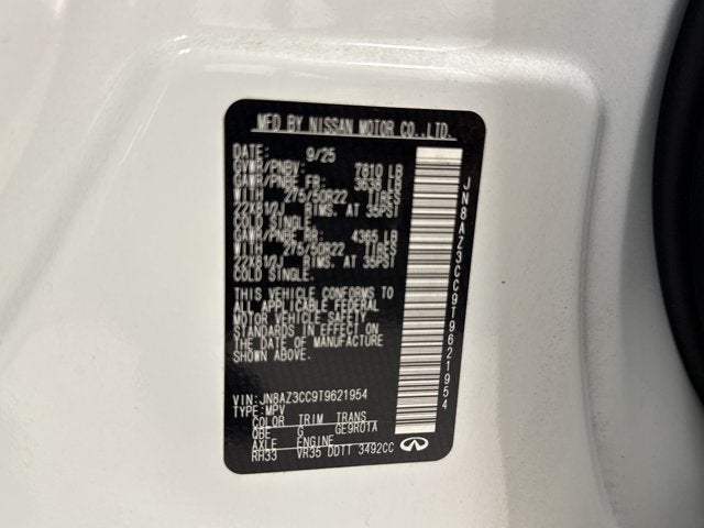 2026 INFINITI QX80 Autograph 4WD
