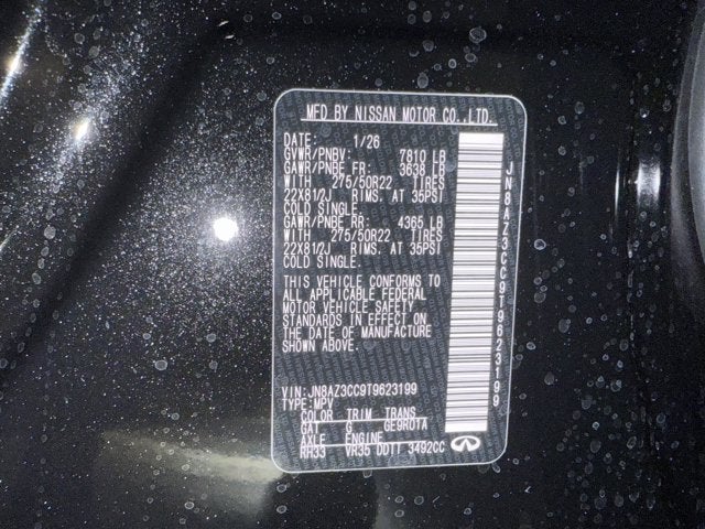 2026 INFINITI QX80 Autograph 4WD