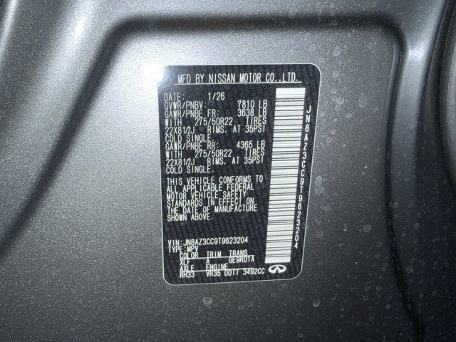 2026 INFINITI QX80 Autograph 4WD