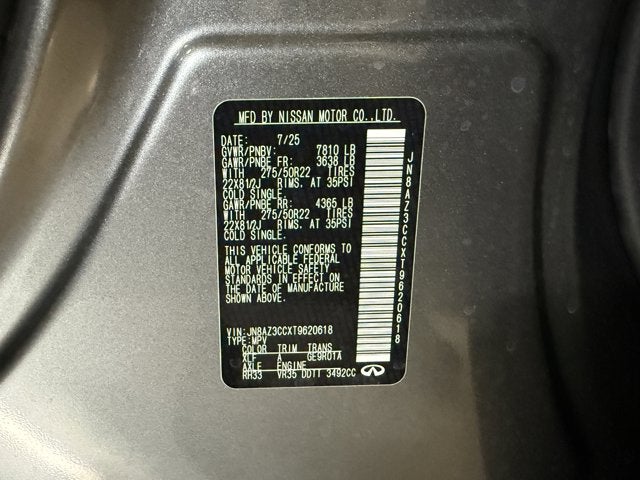 2026 INFINITI QX80 Autograph 4WD