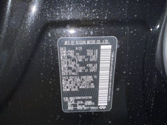 2026 INFINITI QX80 Sport 4WD