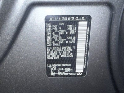 2026 INFINITI QX80 Sport 4WD