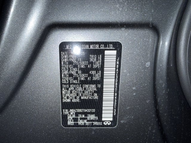 2026 INFINITI QX80 Sport 4WD