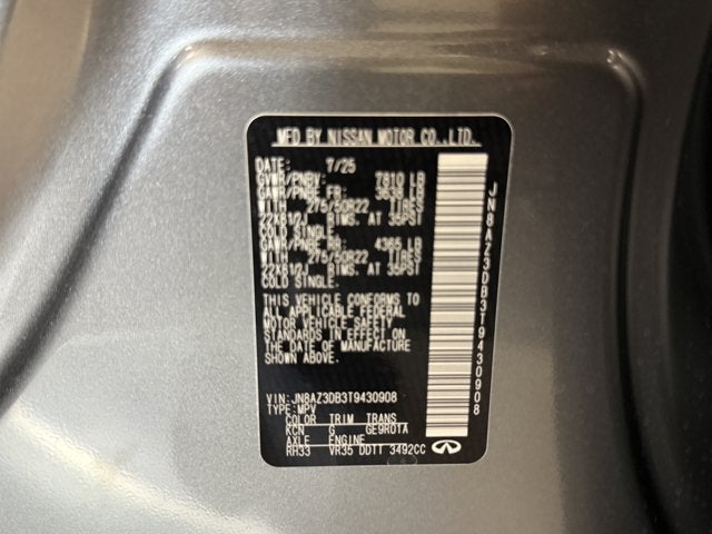 2026 INFINITI QX80 Sport 4WD