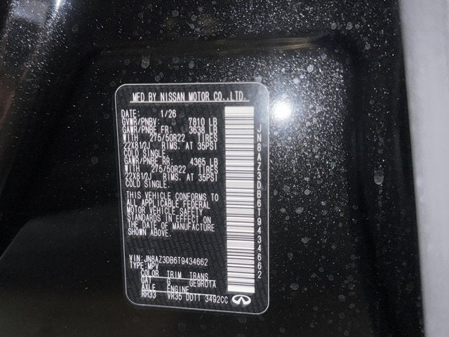 2026 INFINITI QX80 Sport 4WD