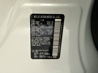 2026 INFINITI QX80 Sport 4WD