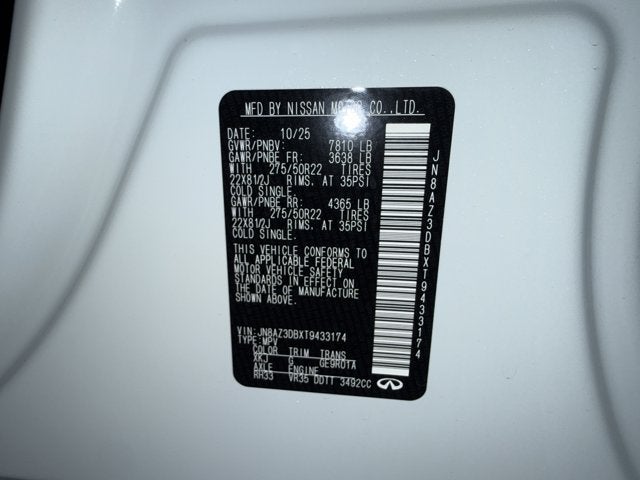 2026 INFINITI QX80 Sport 4WD