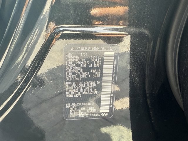 2025 INFINITI QX80 Sensory 4WD