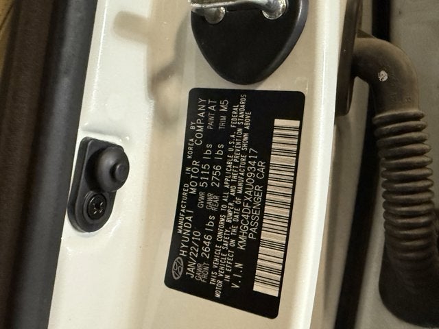 2010 Hyundai Genesis 4.6