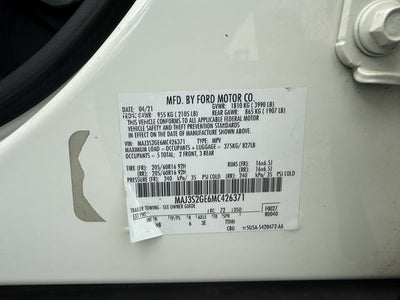 2021 Ford EcoSport SE