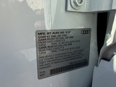 2025 Audi Q3 S line Premium