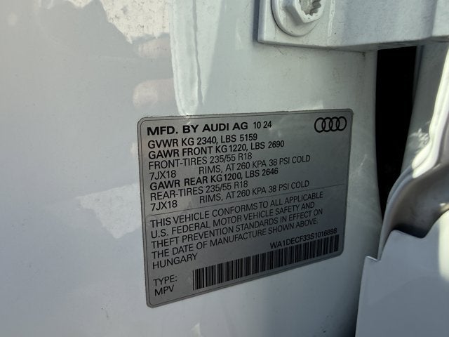 2025 Audi Q3 S line Premium