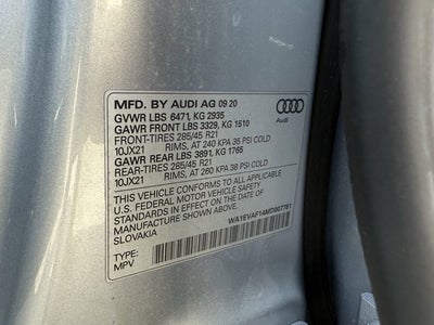 2021 Audi Q8 Premium Plus