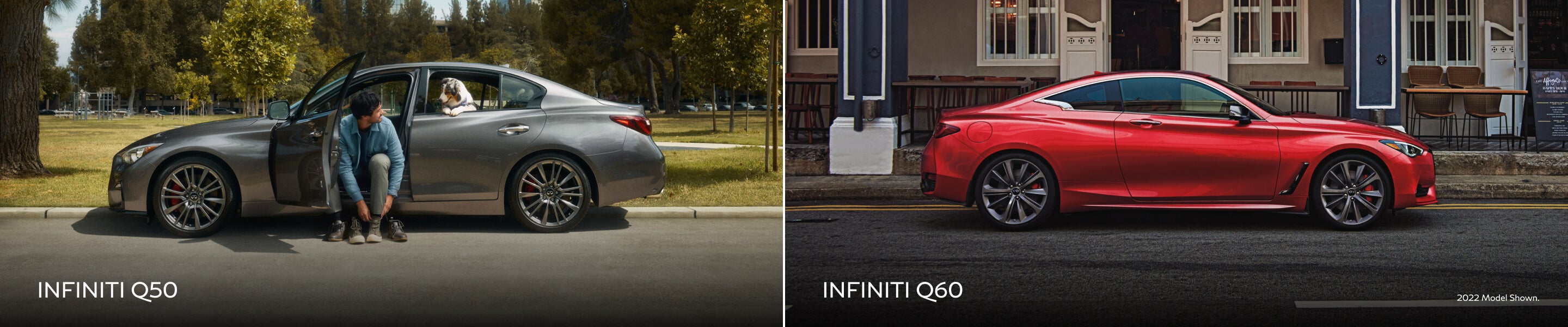INFINTI Q50 Vs. Q60 Comparison