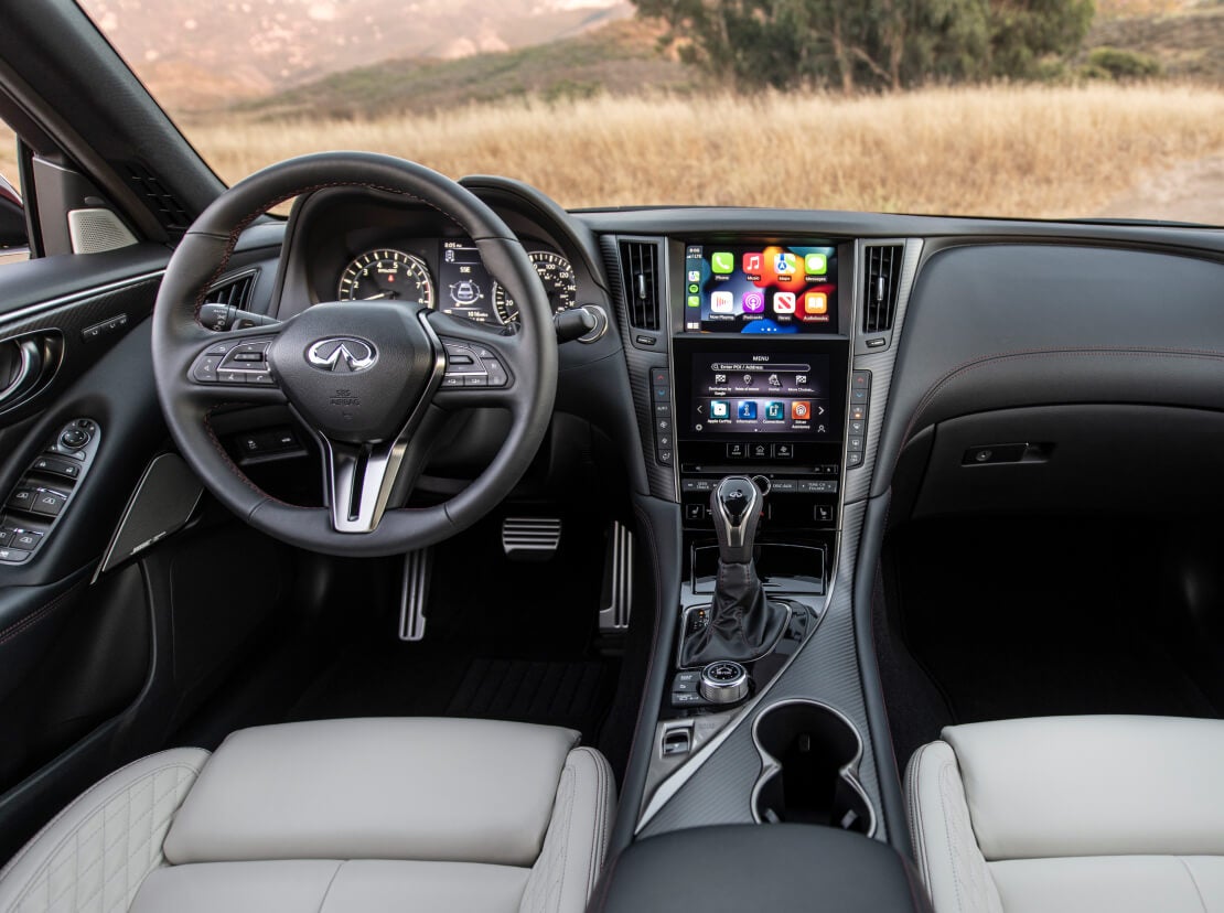 Step Inside the 2024 INFINITI Q50 Interior