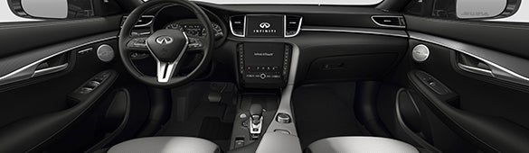 INFINITI QX55 Stone Leather-Appointed Interior