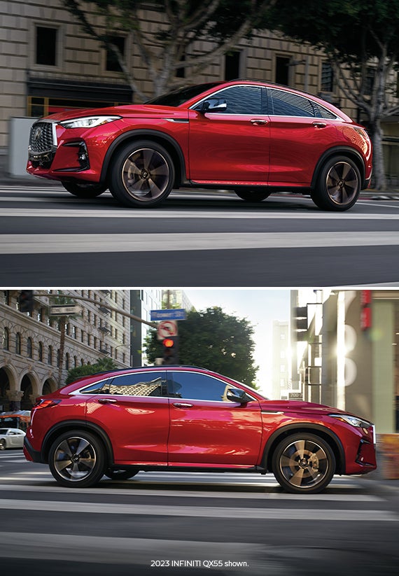 INFINITI QX55 Side View