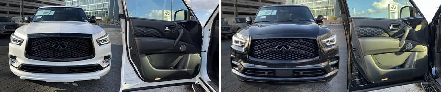 INFINITI QX80 blacked out