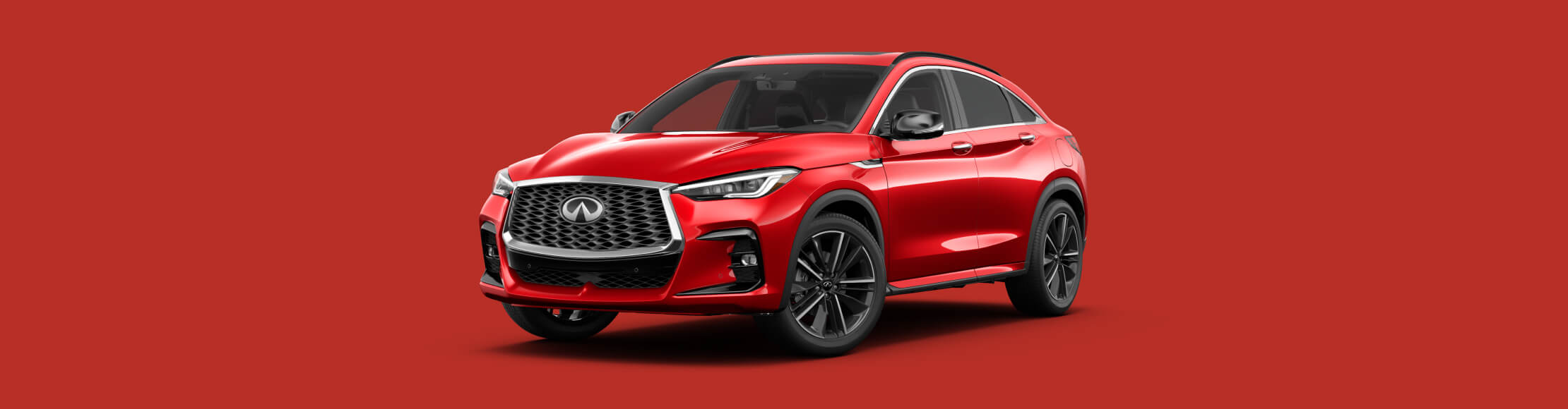 INFINITI QX55 Dynamic Sunstone Red
