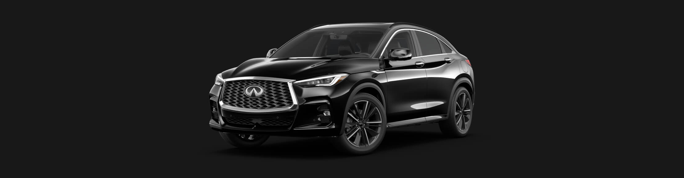 INFINITI QX55 Black Obsidian