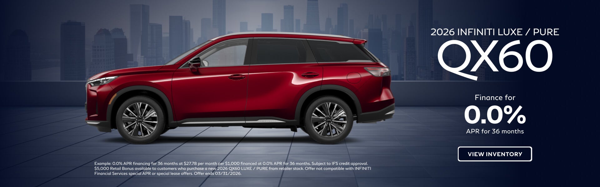 New West Houston INFINITI Specials