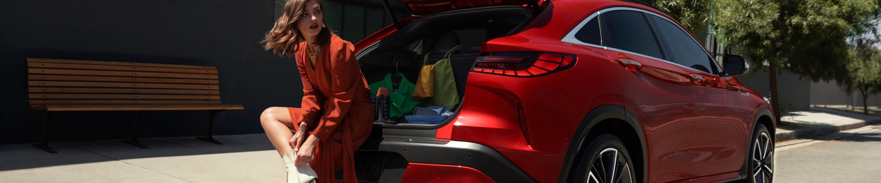 INFINITI QX55 interior