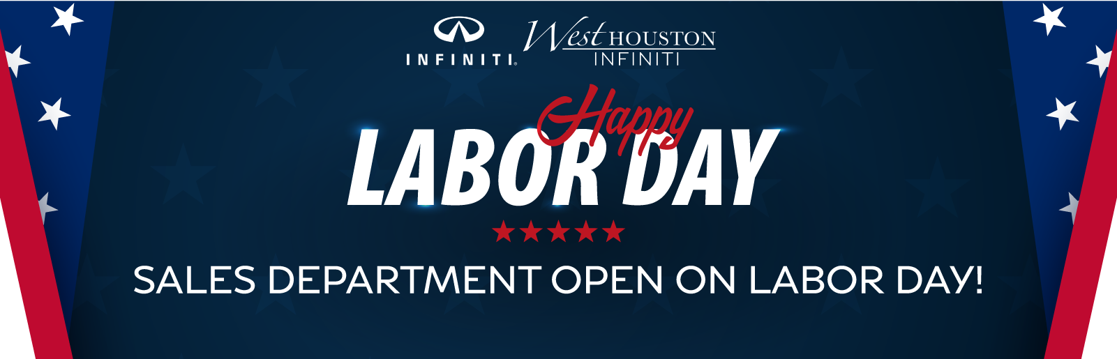 Happy Labor Day - Sales is Open on Labor Day