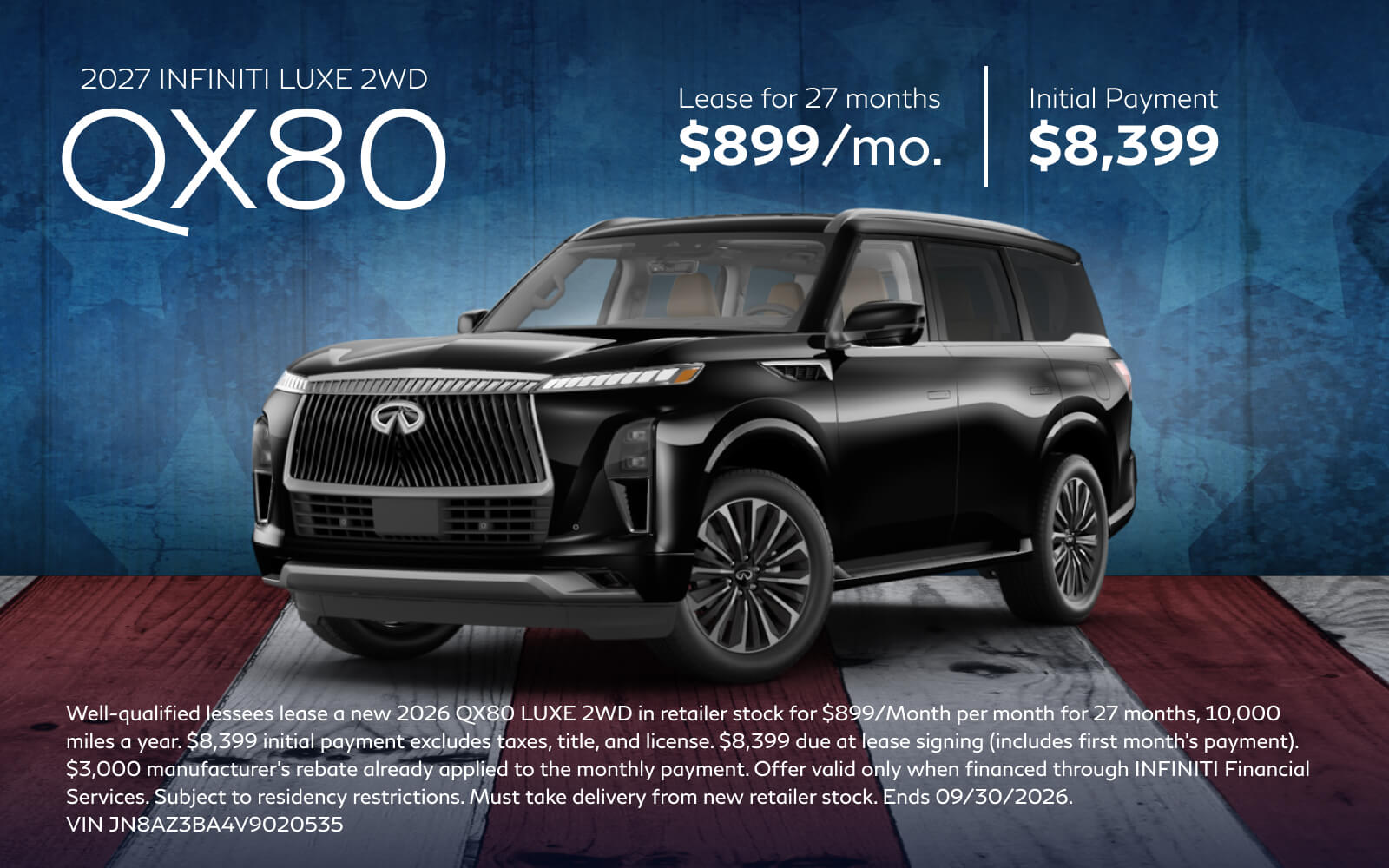 2027 INFINITI QX80 Luxe 2WD