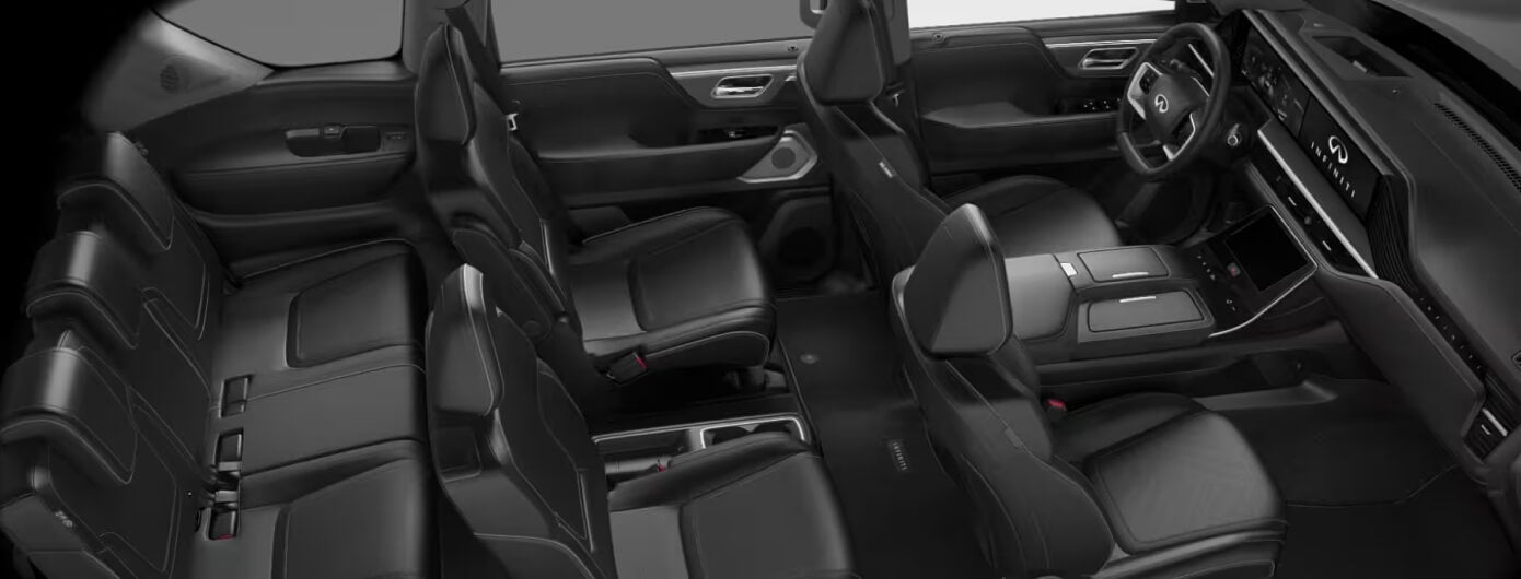 INFINITI QX80 Graphite With Black Aluminum and Matte Chrome