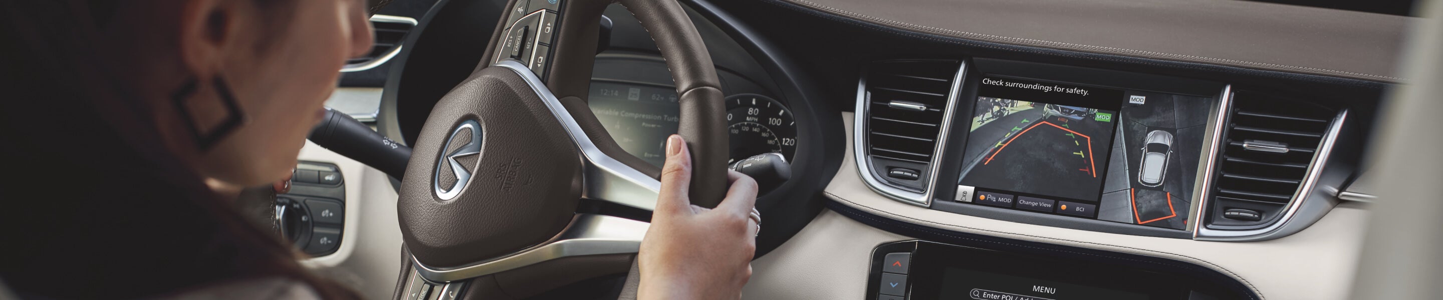 INFINITI QX50 interior
